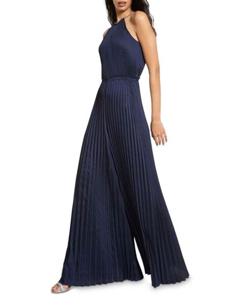 michael kors pleated wide leg jumpsuit|Michael Kors long sleeve jumpsuit.